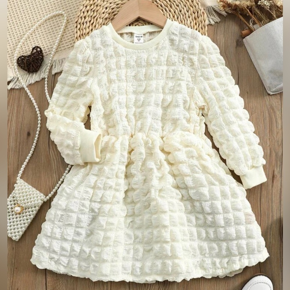 Girls SHEIN | Cream puff dress | size 7